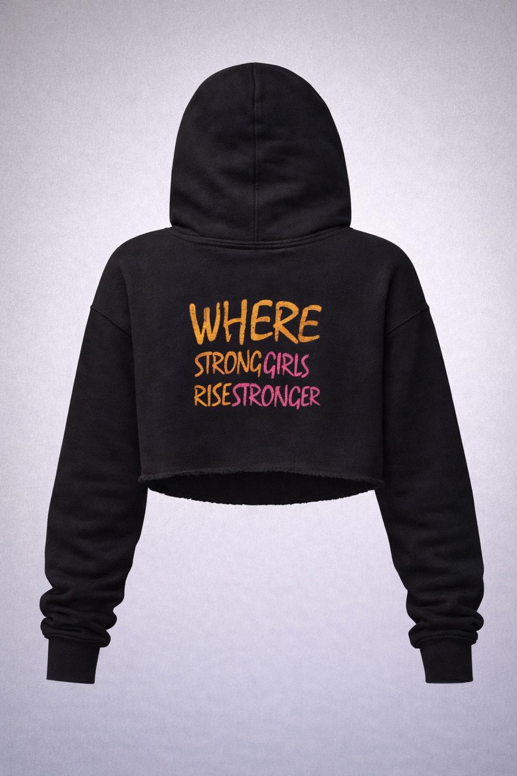 SVE LOGO Crop Hoodie