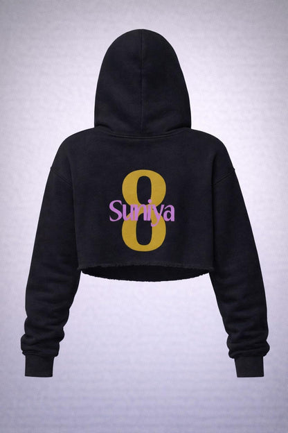 SVE LOGO Crop Hoodie