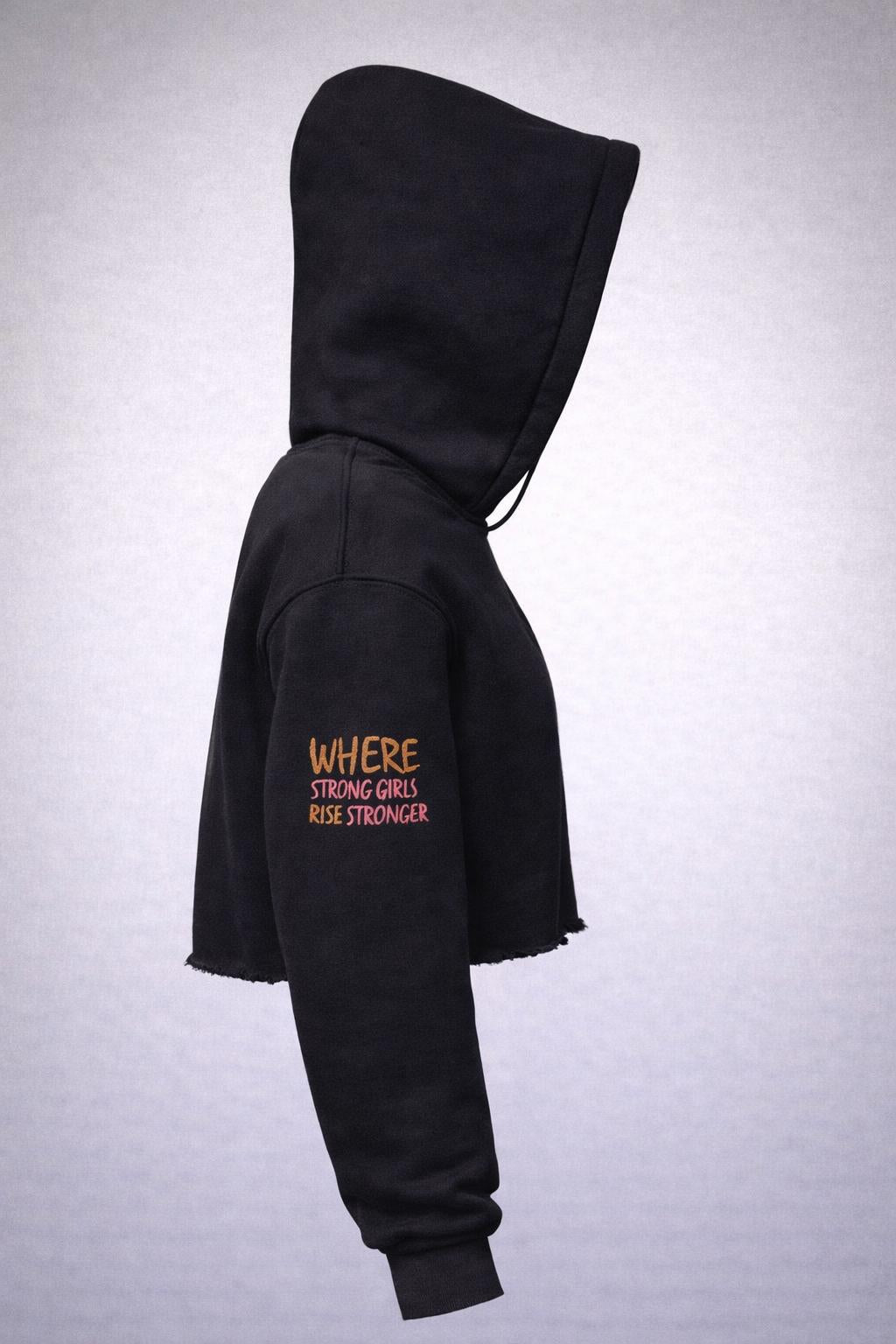 SVE LOGO Crop Hoodie