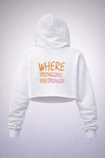 SVE LOGO Crop Hoodie