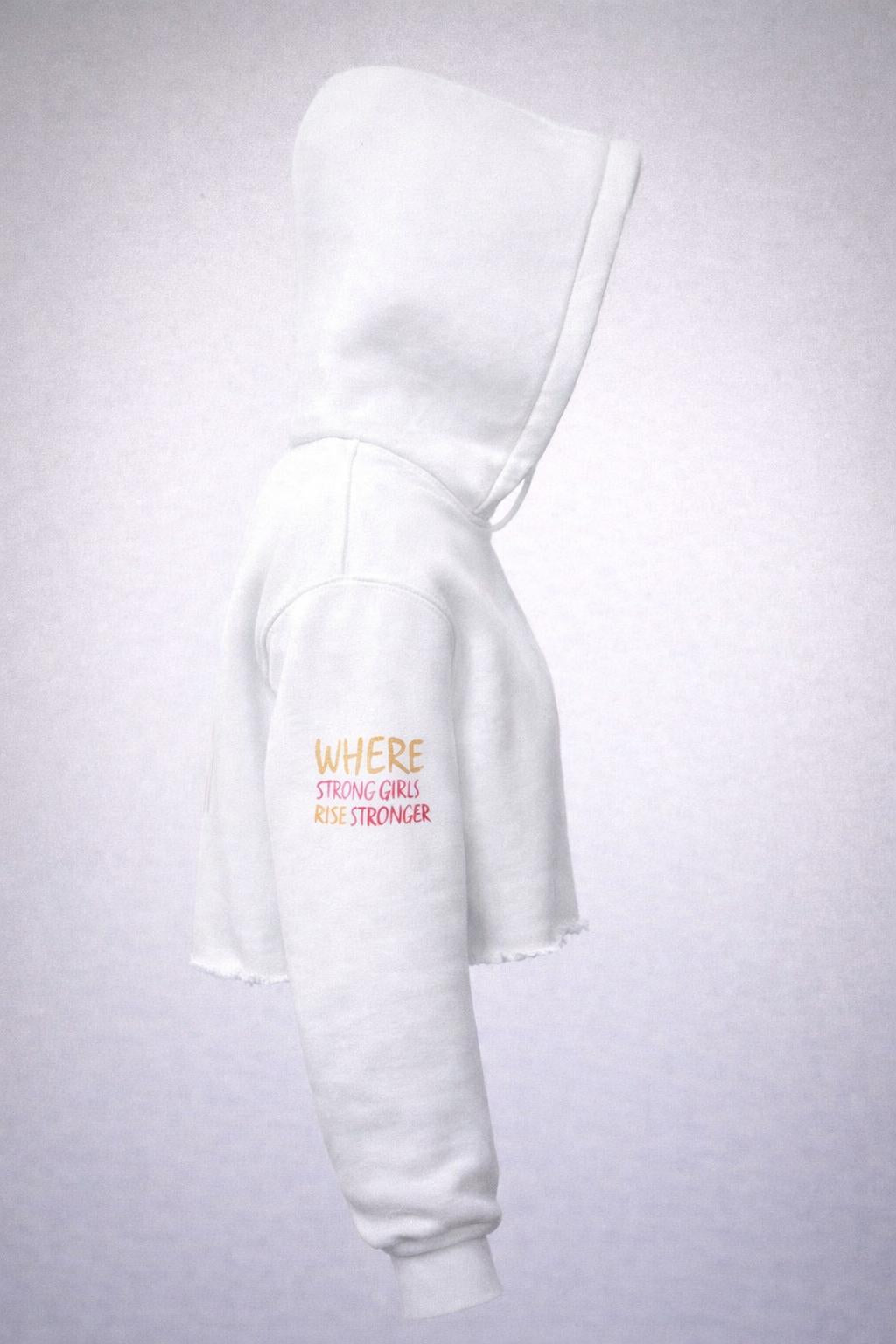 SVE LOGO Crop Hoodie