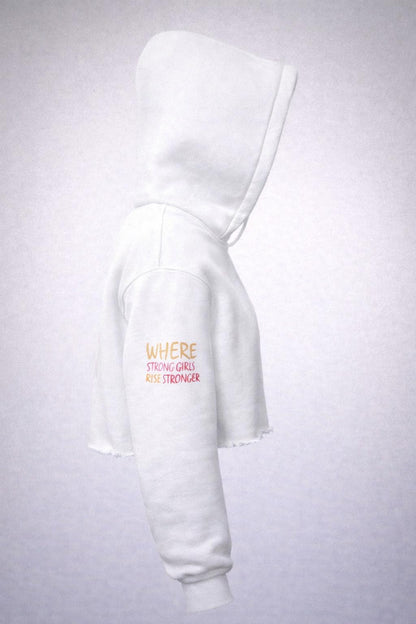 SVE LOGO Crop Hoodie