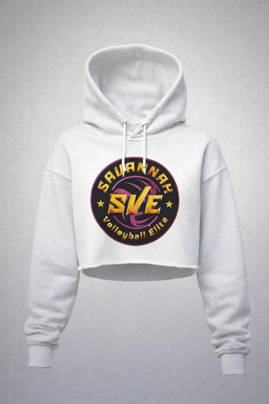 SVE LOGO Crop Hoodie